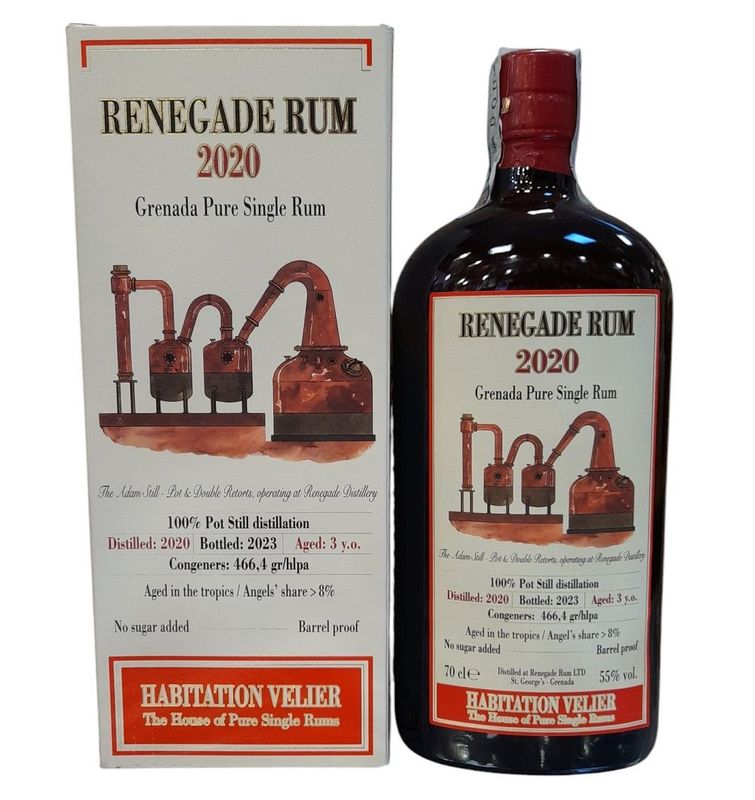 Habitation Velier Renagade Rum 2020 70cl 55% Habitation Velier Renagade Rum 2020 70cl 55%