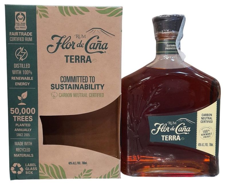 Flor de Cana Terra 70cl 40% Flor de Cana Terra 70cl 40%