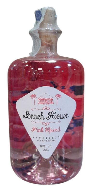Beach House Pink Spiced Rum 70cl 40%