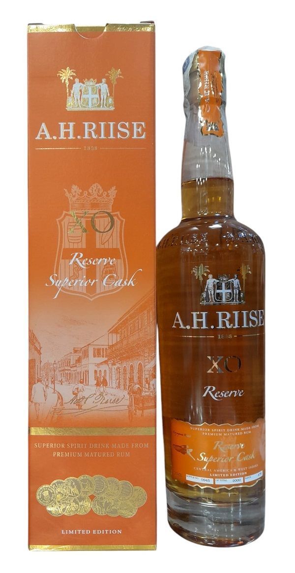 A.H. Riise XO Reserve Cask Rum 70cl 40% A.H. Riise XO Reserve Cask Rum 70cl 40%