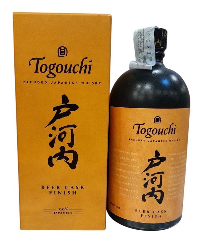 Togouchi Beer Cask Whisky Giapponese 70cl 40% Togouchi Beer Cask Whisky Giapponese 70cl 40%