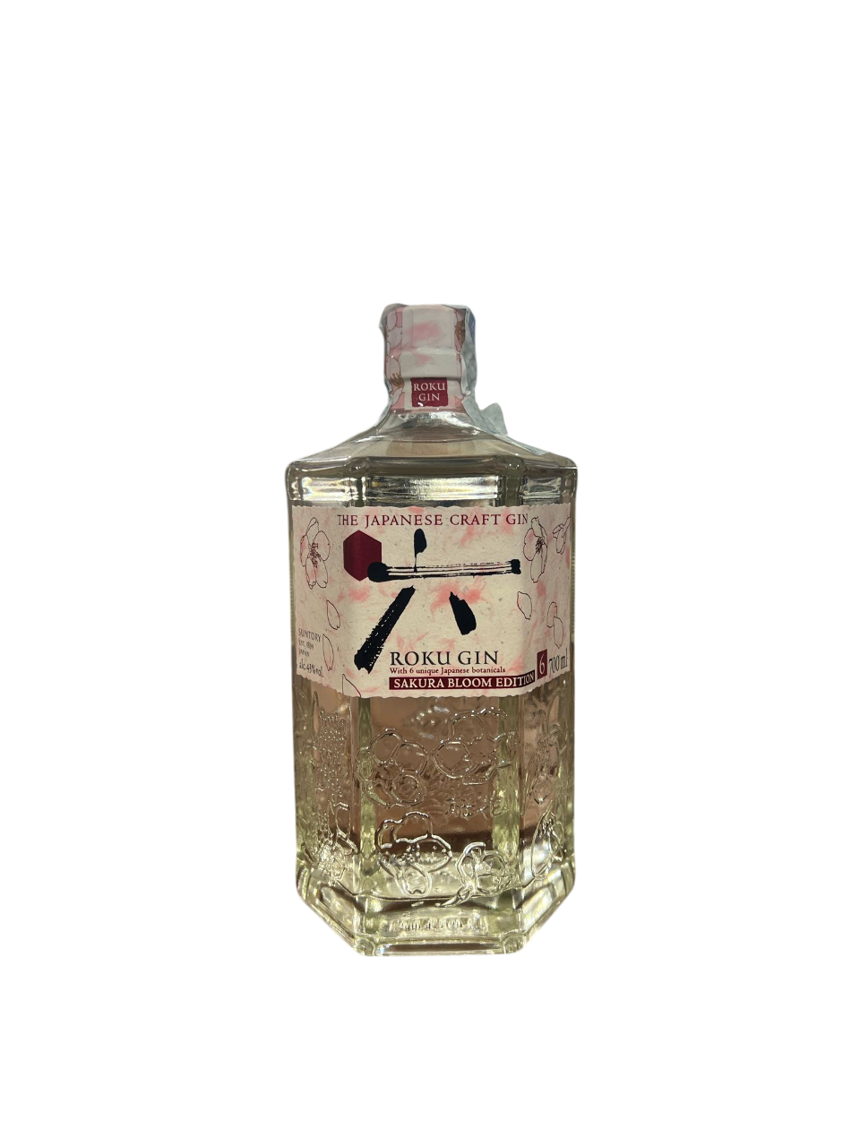 Suntory Roku - Sakura Bloom Edition - Gin Giapponese 70cl 43% Suntory Roku - Sakura Bloom Edition - Gin Giapponese 70cl 43%