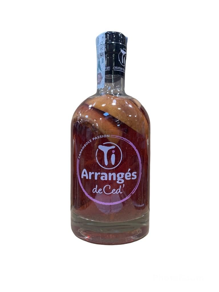 Arranges de Ced Carambole Passion Rum Liqueur 70cl 32% Arranges de Ced Carambole Passion Rum Liqueur 70cl 32%