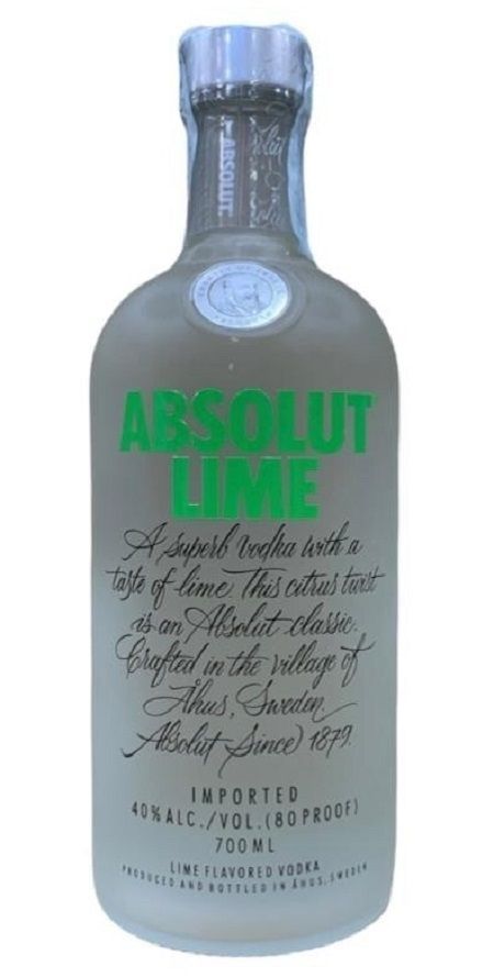 Absolut Vodka Lime 70cl 40% Absolut Vodka Lime 70cl 40%