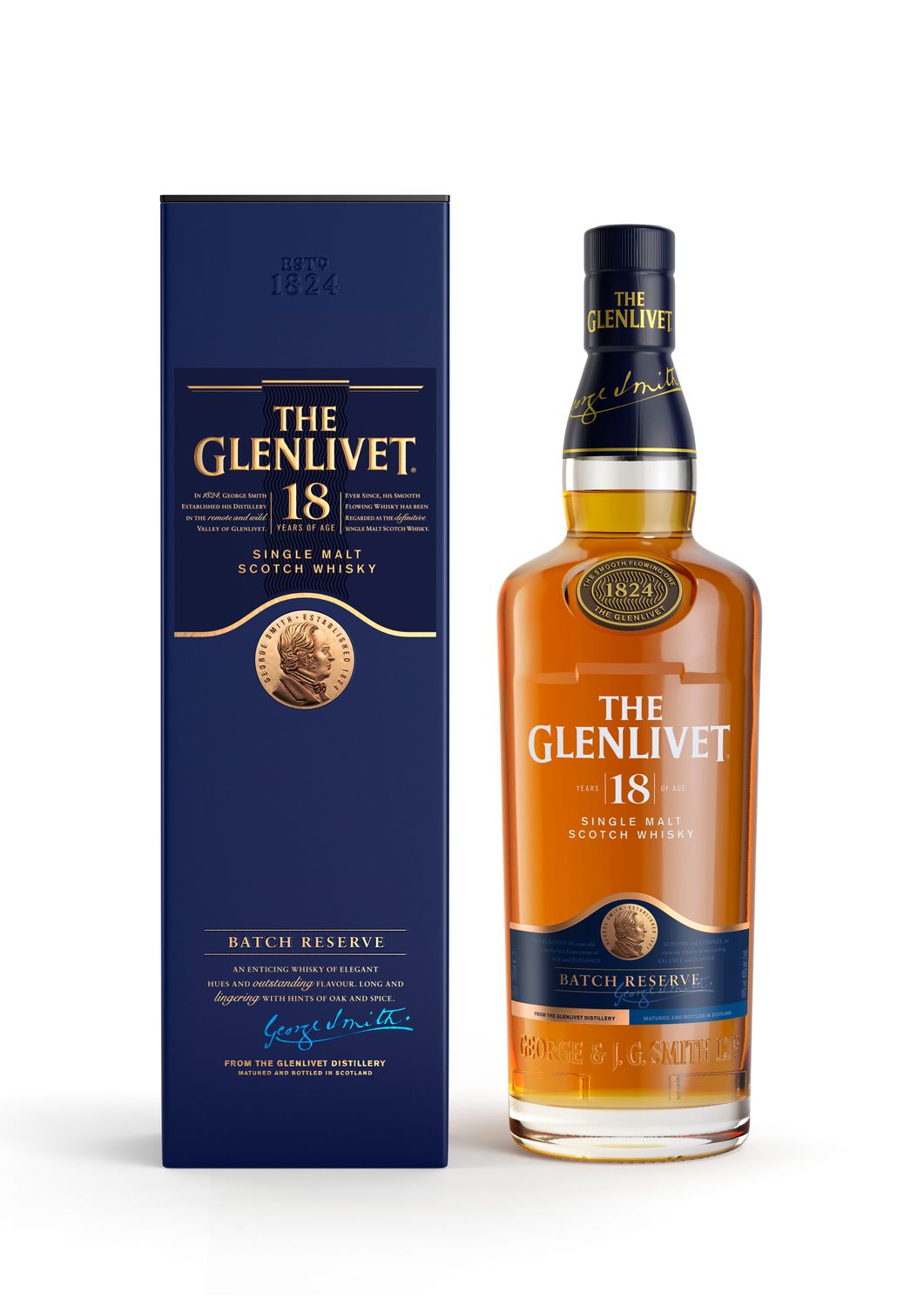 The Glenlivet 18yo Batch Reserve Scotch Whisky 70cl 40% The Glenlivet 18yo Batch Reserve Scotch Whisky 70cl 40%