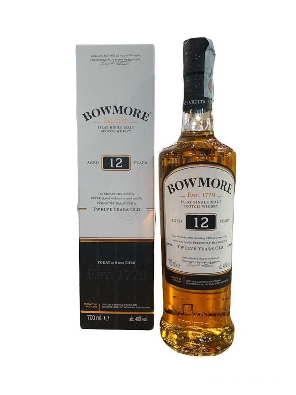 Bowmore 12yo Scotch Whisky 70cl 40% Bowmore 12yo Scotch Whisky 70cl 40%
