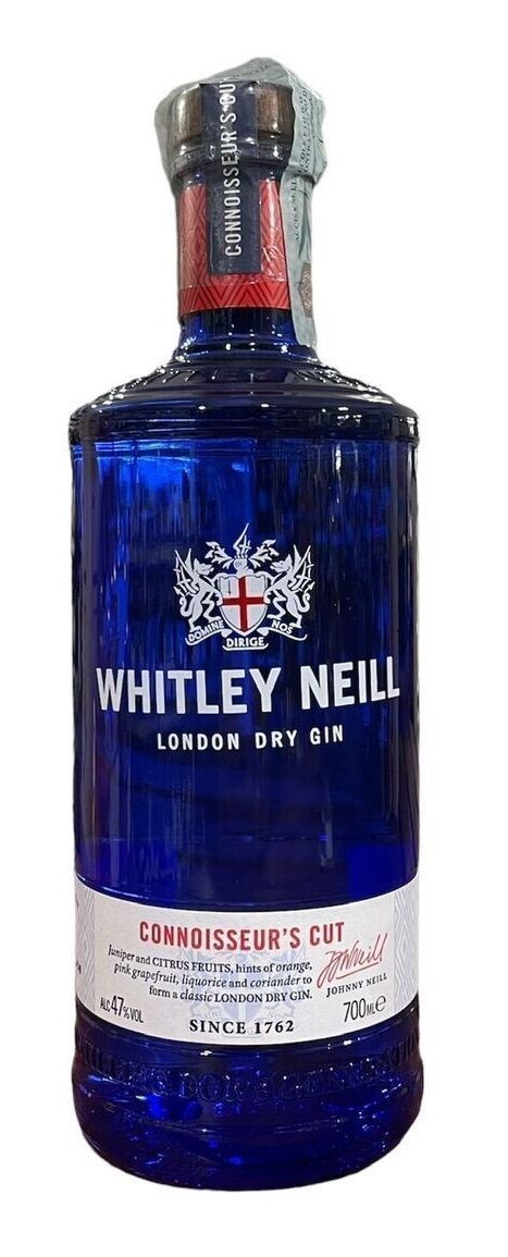 Whitley Neill Connoisseur’s Cut Gin 70cl 47% Whitley Neill Connoisseur’s Cut Gin 70cl 47%