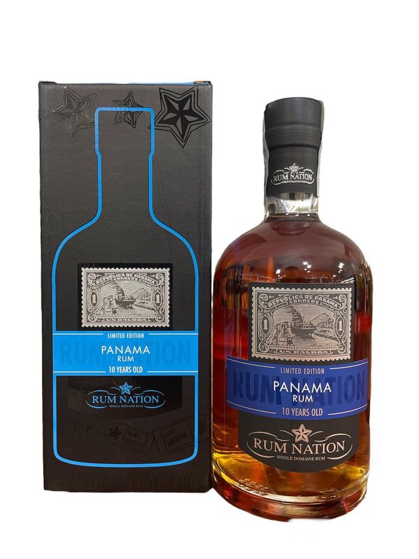 Rum Nation Panama 10 Years 70cl 40% Rum Nation Panama 10 Years 70cl 40%