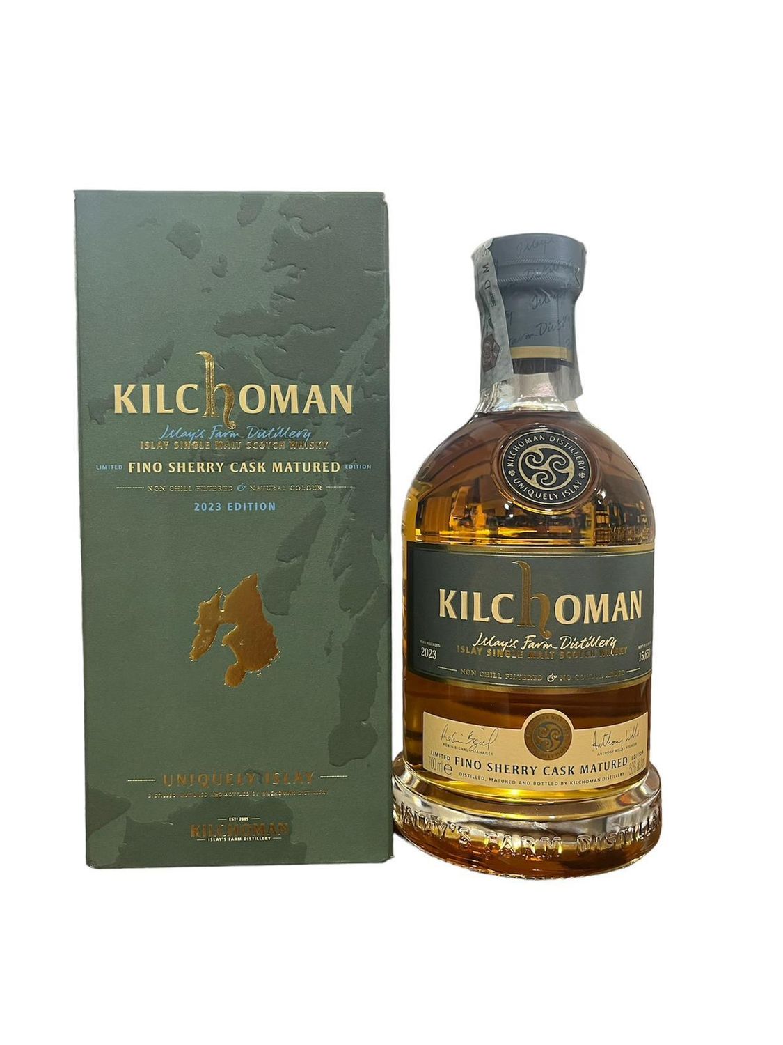 Kilchoman fino Sherry Cask Matured 2023 Kilchoman fino Sherry Cask Matured 2023