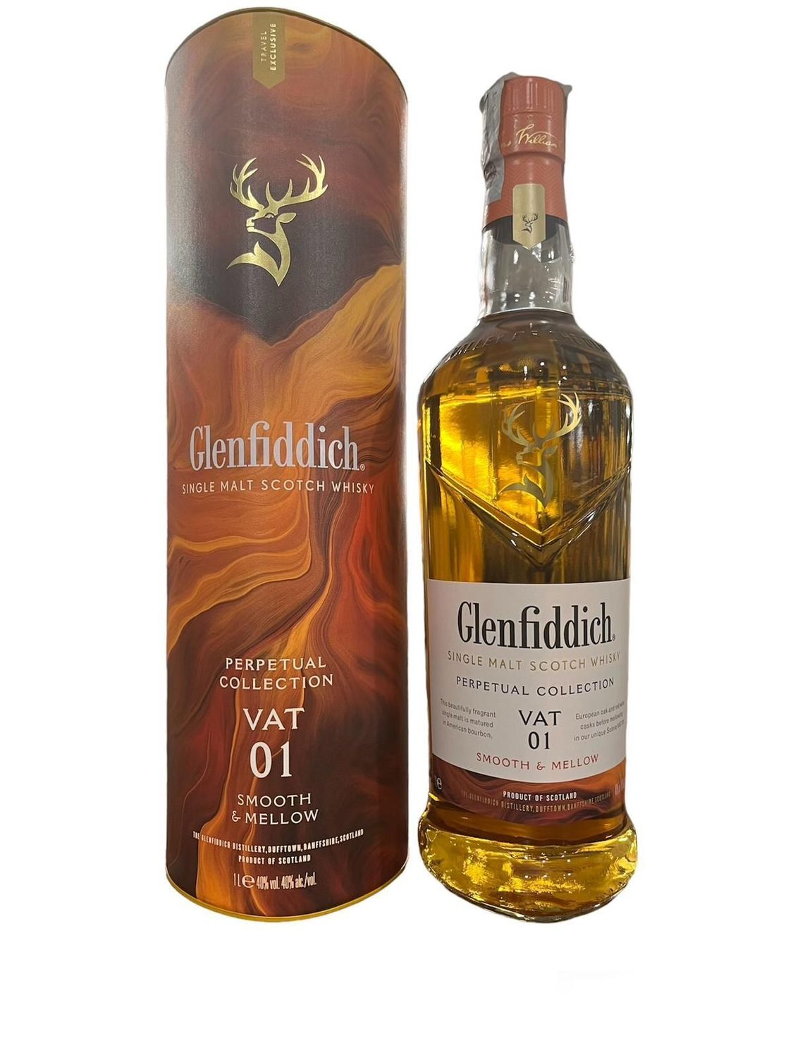 Glenfiddich Single Malt Perpetual Collection VAT 01 1 lt 40% Glenfiddich Single Malt Perpetual Collection VAT 01 1 lt 40%
