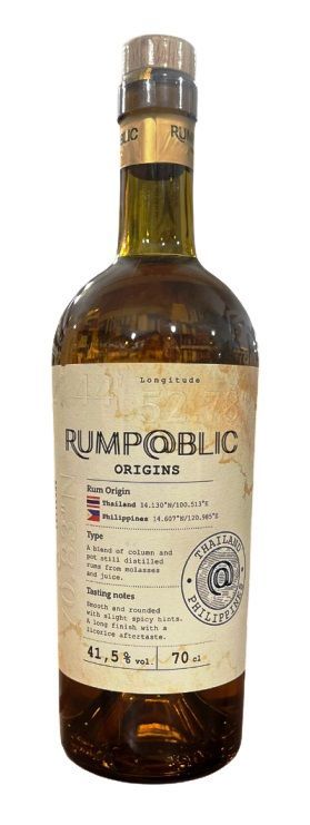 Rump@blic Origins Thailand Philippines 70cl 41.5% Rump@blic Origins Thailand Philippines 70cl 41.5%
