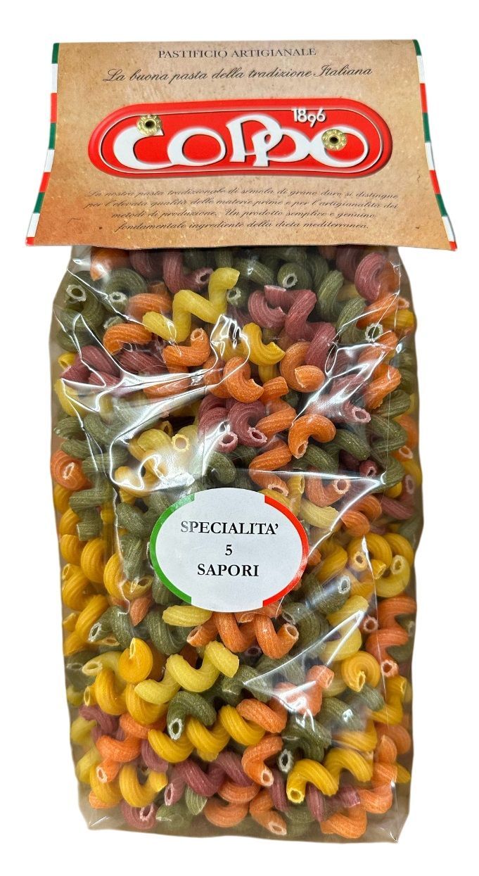 Pasta Coppo Cavatappi 5 Sapori 500g Pasta Coppo Cavatappi 5 Sapori 500g