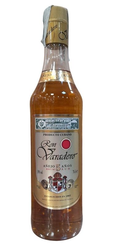 Varadero 5 Years Rum 70cl 38% Varadero 5 Years Rum 70cl 38%