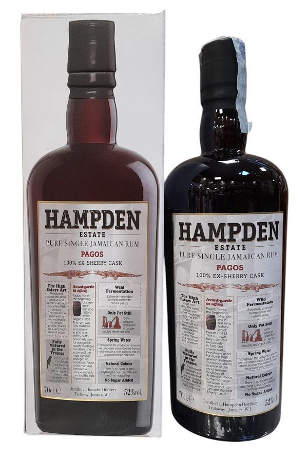 Hampden Estate Pure Single Rum Sherry Cask 70cl 52% Hampden Estate Pure Single Rum Sherry Cask 70cl 52%