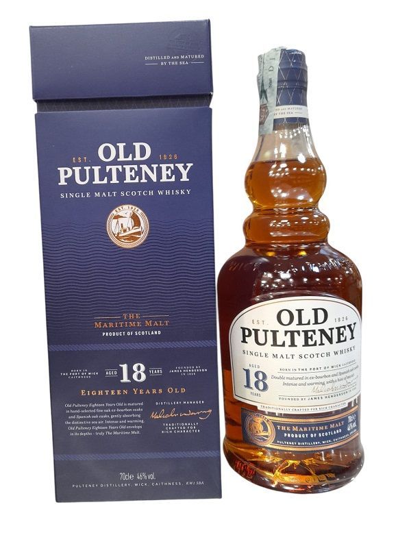 Old Pulteney 18 Years 70cl 46% Old Pulteney 18 Years 70cl 46%