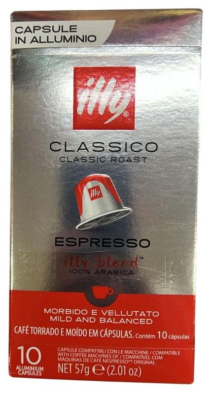 Caffè Illy Classico Espresso - Capsule Alluminio Compatibili Caffè Illy Classico Espresso - Capsule Alluminio Compatibili