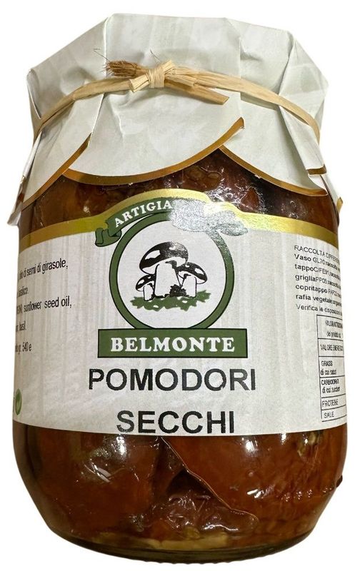 Pomodori Secchi sott'Olio Belmonte 540g Pomodori Secchi sott'Olio Belmonte 540g