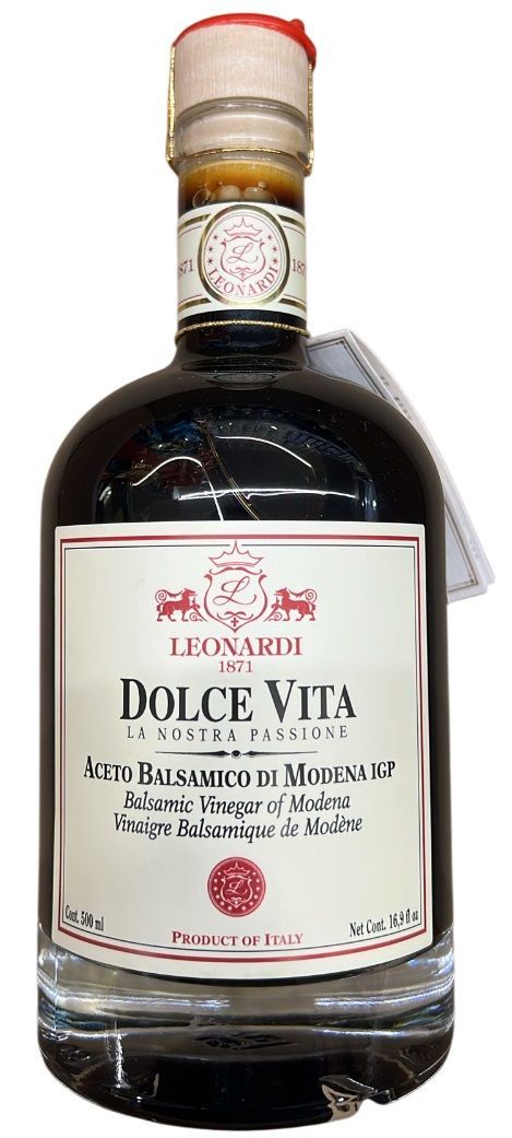 Aceto Balsamico di Modena Dolce Vita Leonardi 500ml Aceto Balsamico di Modena Dolce Vita Leonardi 500ml
