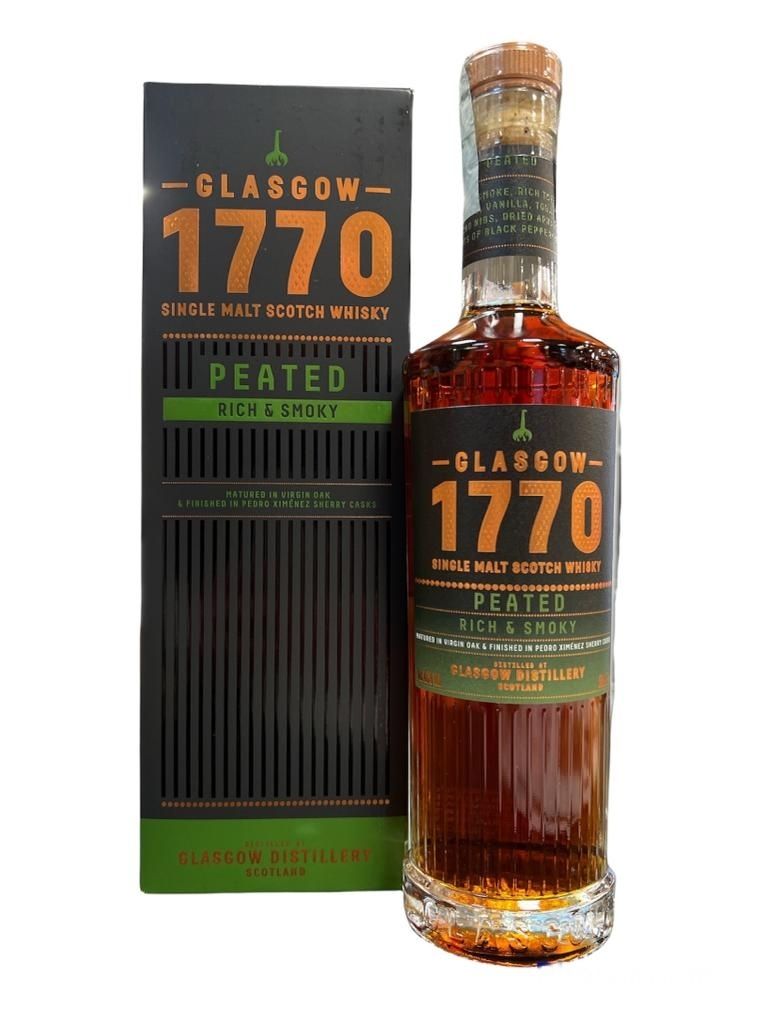 Glasgow 1770 Peated Scotch Whisky 50cl 46%