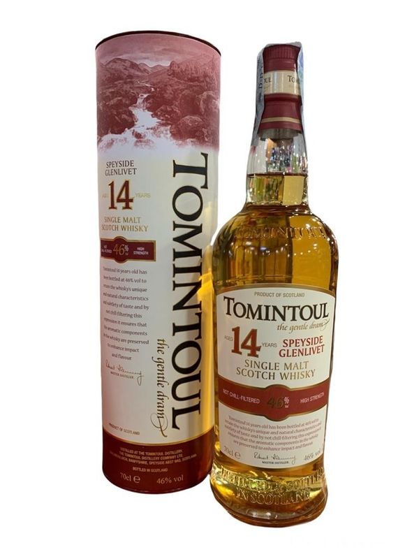 Tomintoul 14yo High Strength Scotch Whisky 70cl 46% Tomintoul 14yo High Strength Scotch Whisky 70cl 46%
