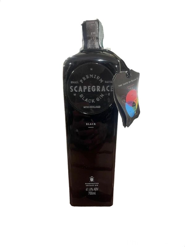 Scapegrace Premium Black Dry Gin 70cl. 41,6% Scapegrace Premium Black Dry Gin 70cl. 41,6%