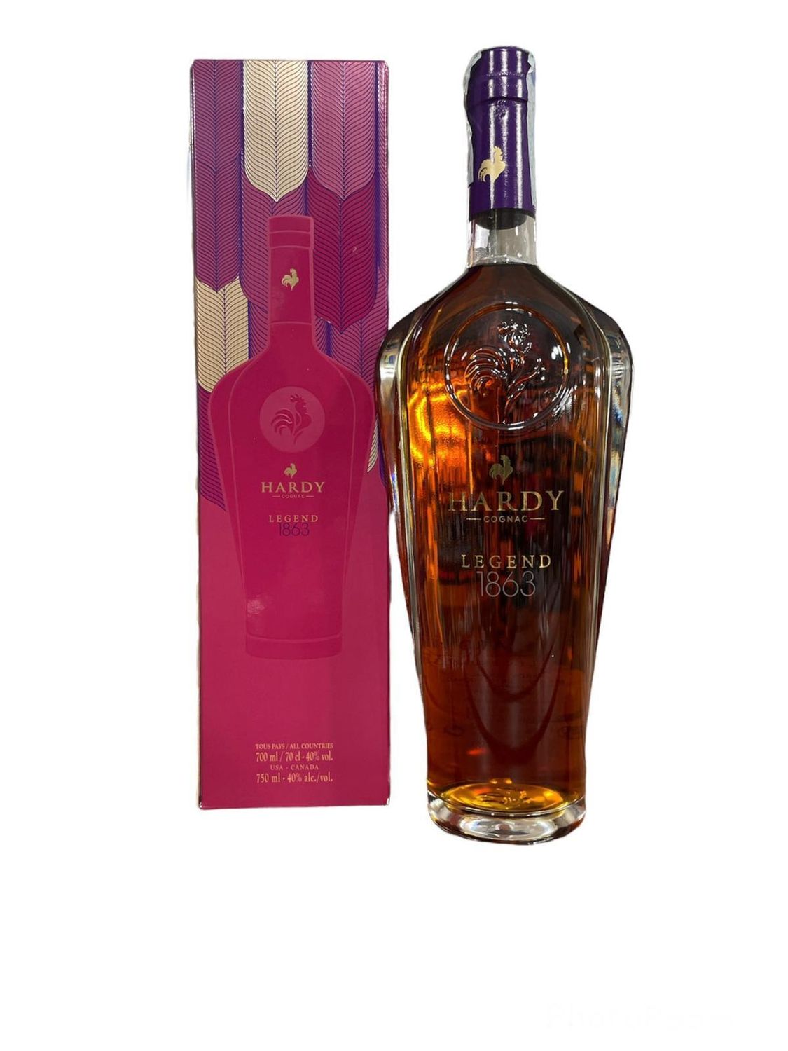 Hardy Cognac Legend 70cl 40° Hardy Cognac Legend 70cl 40°