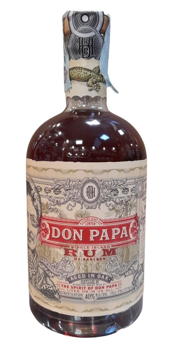 Don Papa 7 Years Aged in Oak Rum 70cl 40% Don Papa 7 Years Aged in Oak Rum 70cl 40%