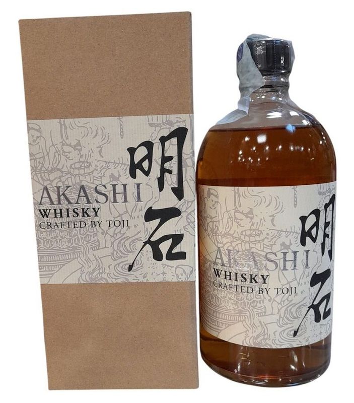 Akashi Crafted by Toji Japanese Whisky 50cl 40% Akashi Crafted by Toji Japanese Whisky 50cl 40%