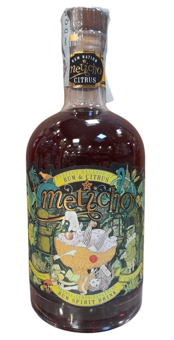 Meticho Citrus Rum & Citrus 70cl 40% Meticho Citrus Rum & Citrus 70cl 40%