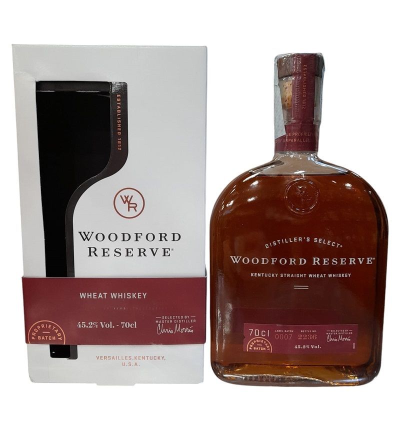 Woodford Reserve Kentucky Wheat Whiskey 70cl 45,2% Woodford Reserve Kentucky Wheat Whiskey 70cl 45,2%