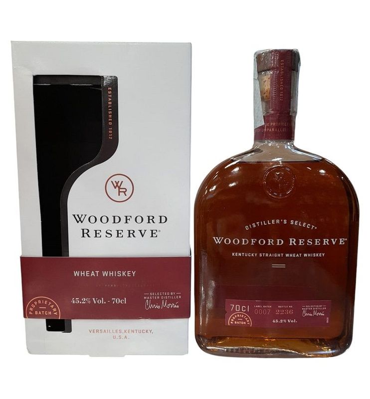 Woodford Reserve Kentucky Wheat Whiskey 70cl 45,2% Woodford Reserve Kentucky Wheat Whiskey 70cl 45,2%