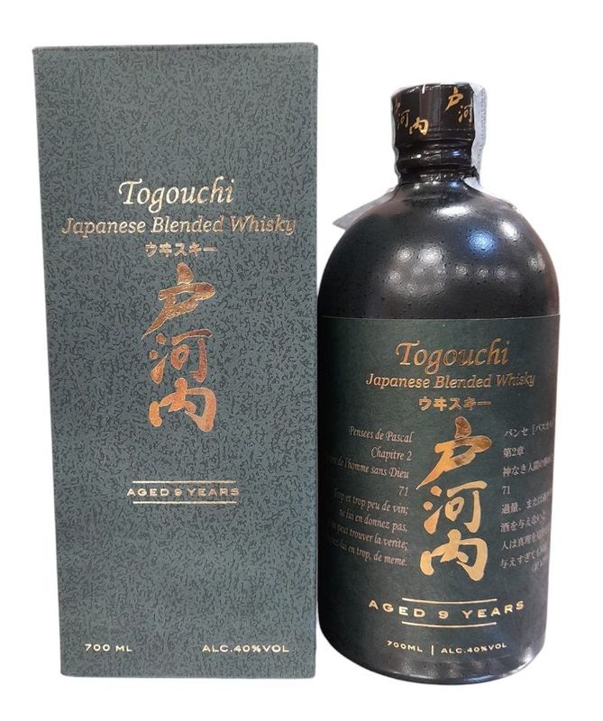Togouchi 9 Anni Whisky Giapponese 70cl 40% Togouchi 9 Anni Whisky Giapponese 70cl 40%