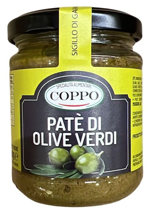 Patè di Olive Verdi 180g Patè di Olive Verdi 180g