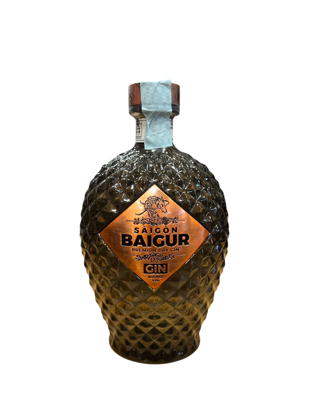 Baigur premium Saigon dry gin 70cl 43% Baigur premium Saigon dry gin 70cl 43%