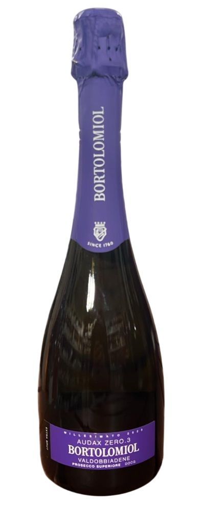 Bortolomiol Audax Zero.3 Extra Brut 75cl Bortolomiol Audax Zero.3 Extra Brut 75cl