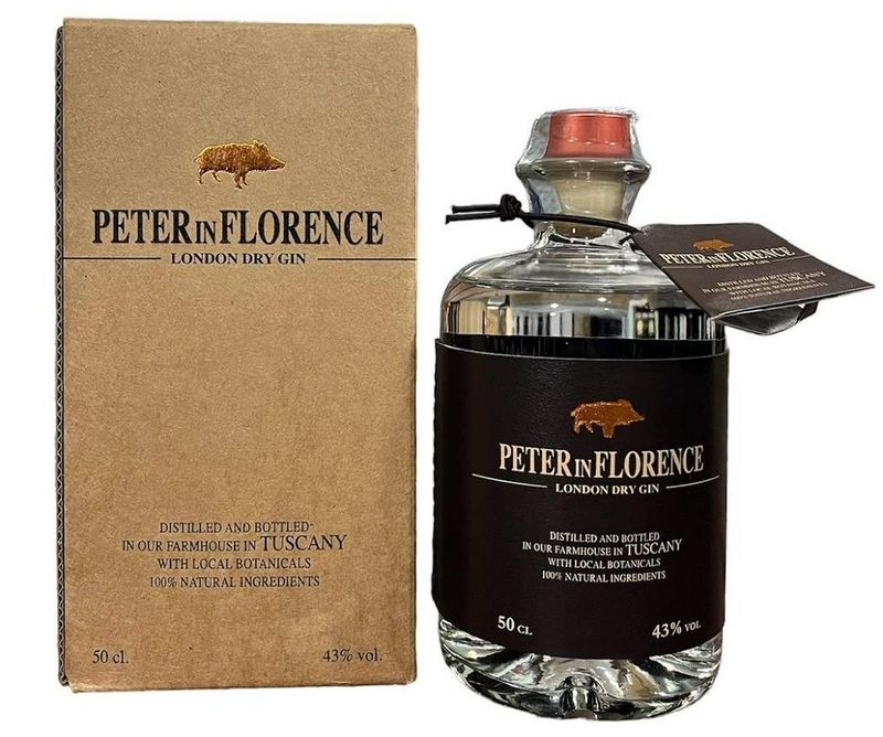 Peter in Florence London Dry Gin 50cl 43% Peter in Florence London Dry Gin 50cl 43%
