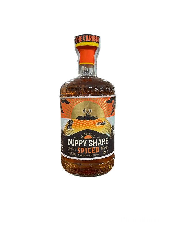 Duppy Share Spiced Caribbean Rum 70cl 37,5% Duppy Share Spiced Caribbean Rum 70cl 37,5%