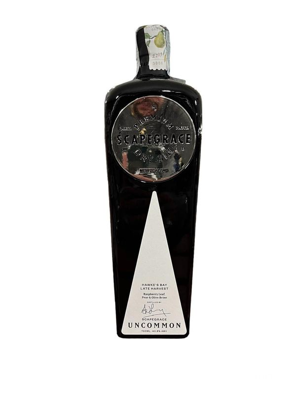 Scapegrace Uncommon Gin Hawkeâs Bay Late Harvest 70cl 40,8% Scapegrace Uncommon Gin Hawkeâs Bay Late Harvest 70cl 40,8%