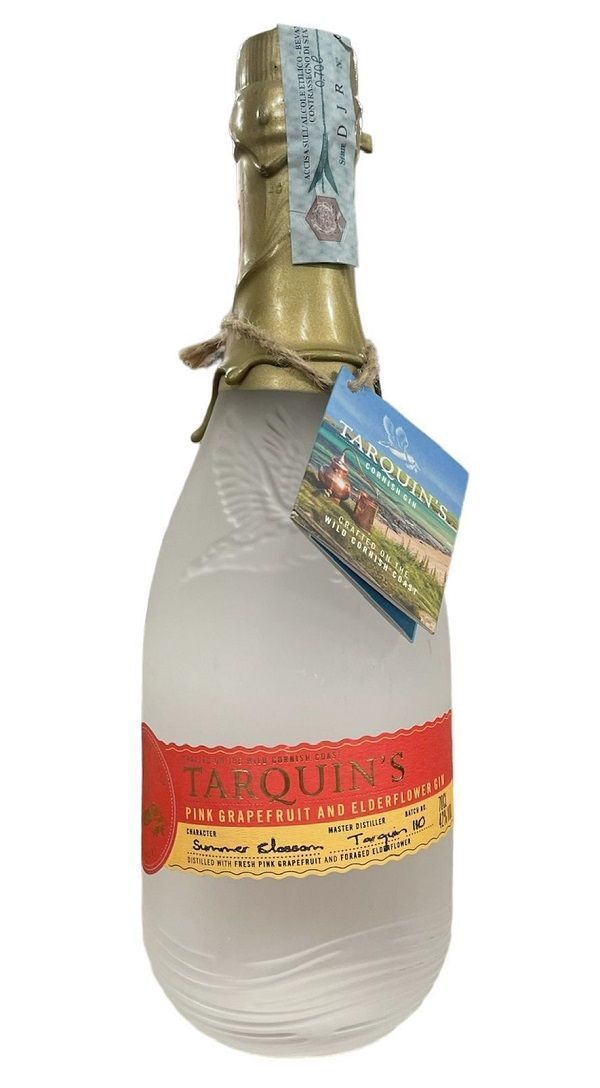 Tarquin’s Pink Grapefruit and Elderflower Gin 70cl 42% Tarquin’s Pink Grapefruit and Elderflower Gin 70cl 42%