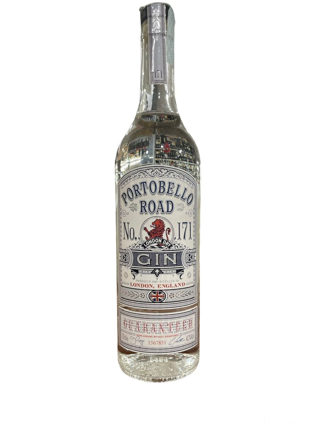 Portobello Road No. 171 London Dry Gin 70cl 42% Portobello Road No. 171 London Dry Gin 70cl 42%