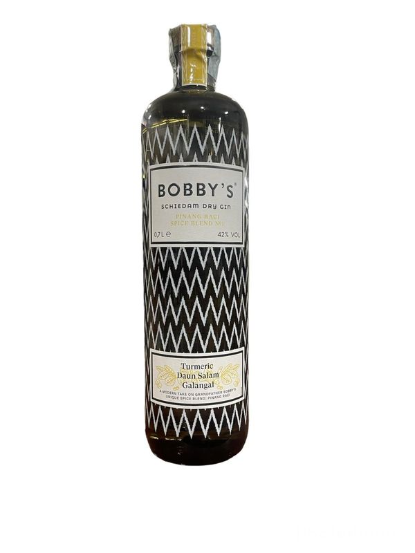 Bobbyâs Schiedam Dry Gin Pinang Raci 70cl 42% Bobbyâs Schiedam Dry Gin Pinang Raci 70cl 42%