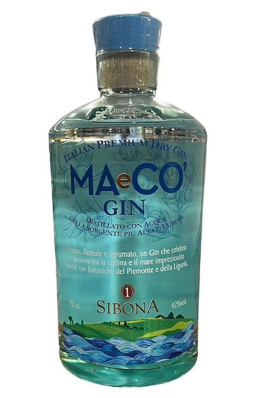 Sibona Gin MAeCO' 70cl 42% Sibona Gin MAeCO' 70cl 42%