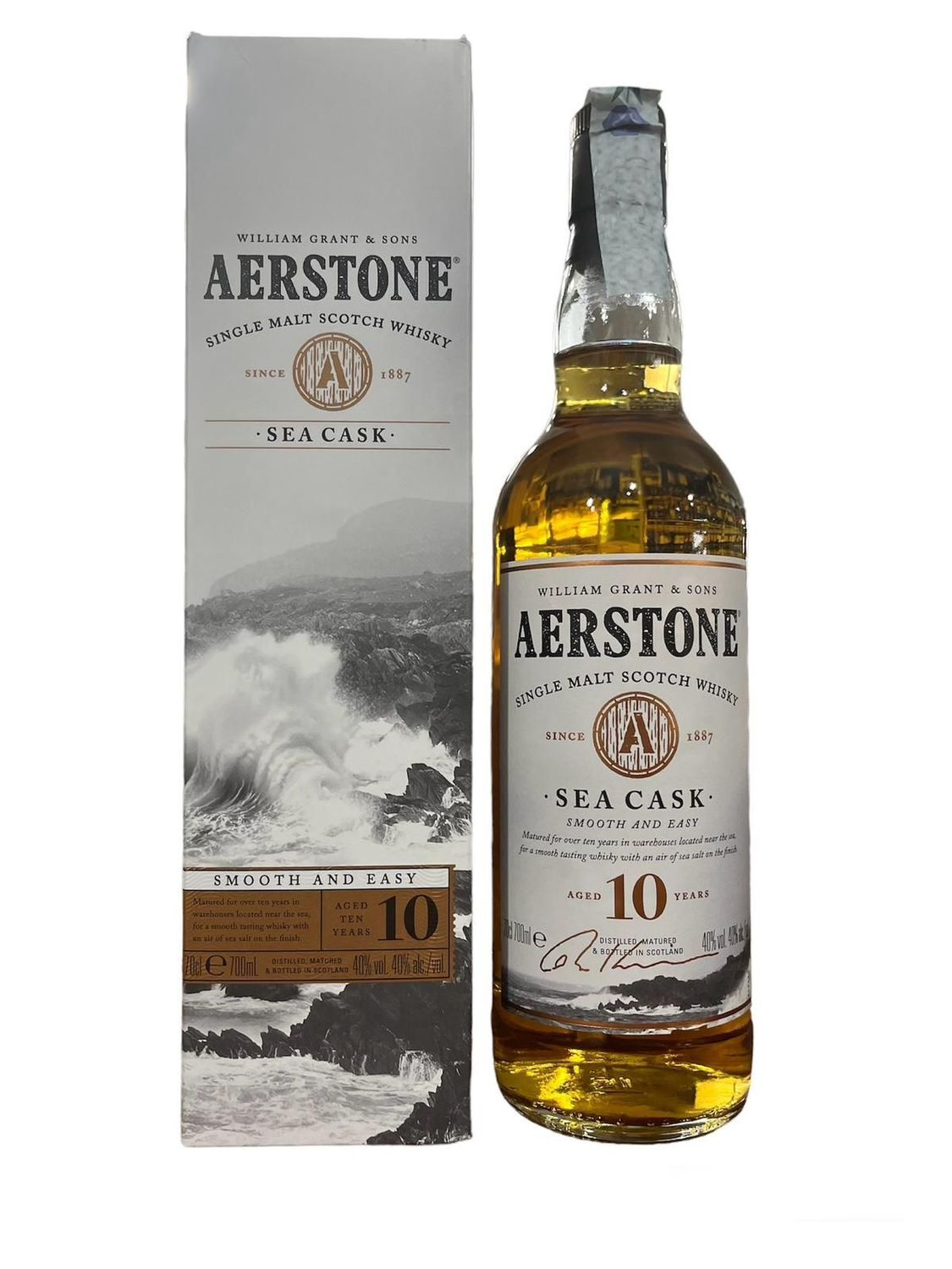 Aerstone Single Malt Sea Cask 10y 70cl 40% Aerstone Single Malt Sea Cask 10y 70cl 40%