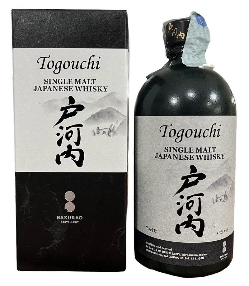 Togouchi Single Malt Whisky Giapponese 70cl 43% Togouchi Single Malt Whisky Giapponese 70cl 43%