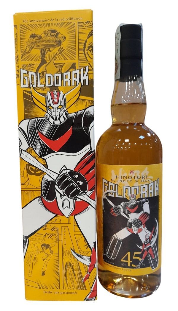 Hinotori Goldorak Yellow 70cl 45% Hinotori Goldorak Yellow 70cl 45%