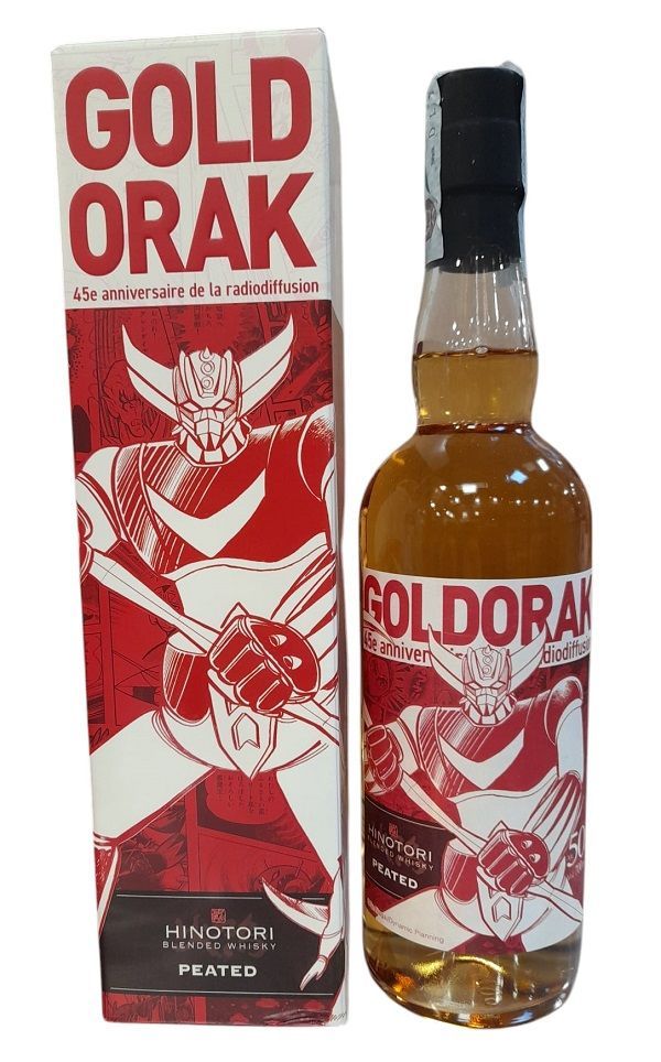 Hinotori Goldorak Red Peated 70cl 50% Hinotori Goldorak Red Peated 70cl 50%