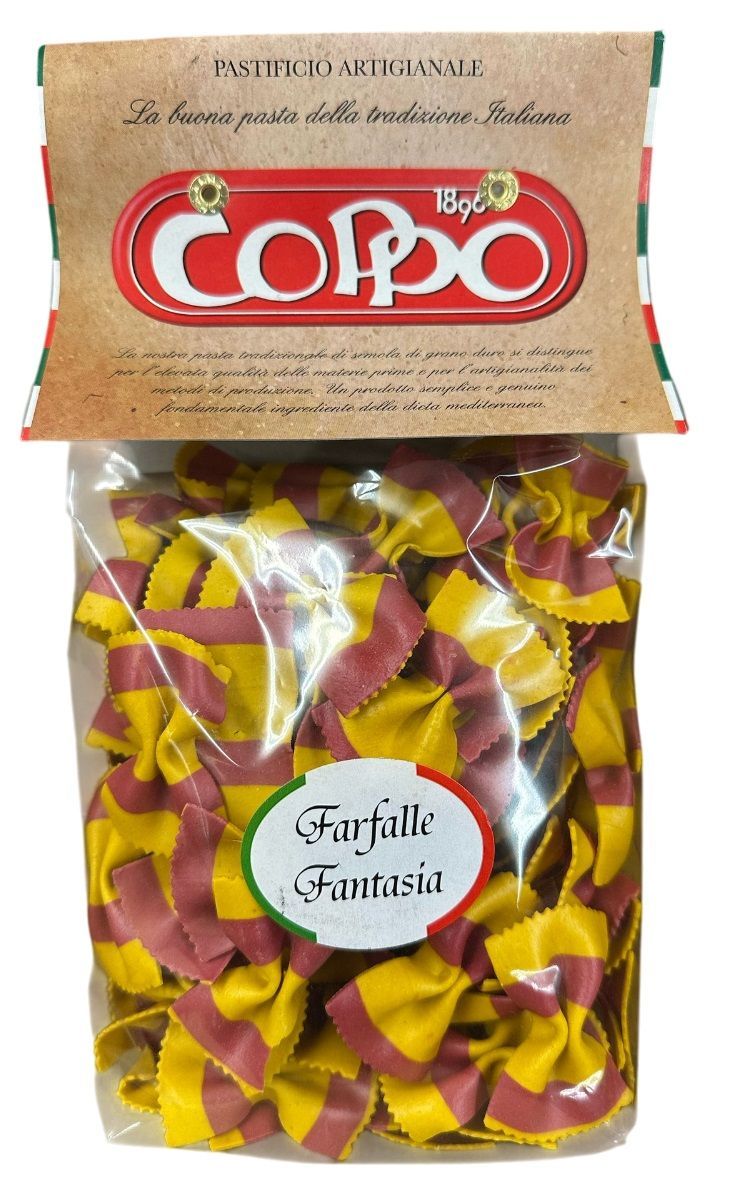Pasta Coppo Farfalle Fantasia Spagna 250g Pasta Coppo Farfalle Fantasia Spagna 250g