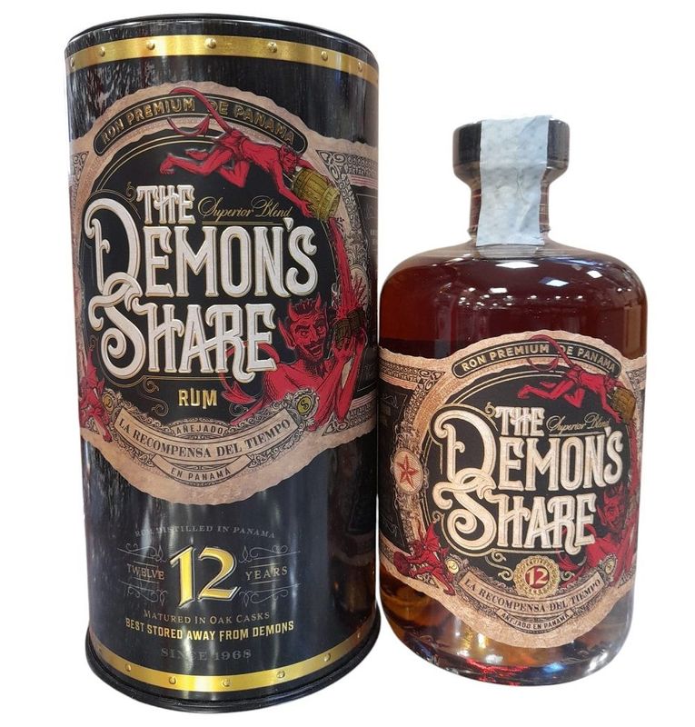 The Demon’s Share 12 Years Rum 70cl 41% The Demon’s Share 12 Years Rum 70cl 41%