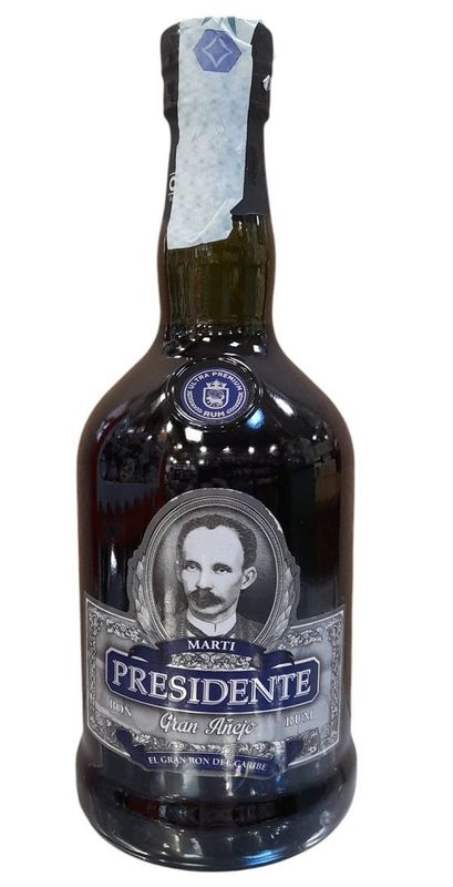 Presidente Marti Gran Anejo Rum 70cl 40% Presidente Marti Gran Anejo Rum 70cl 40%