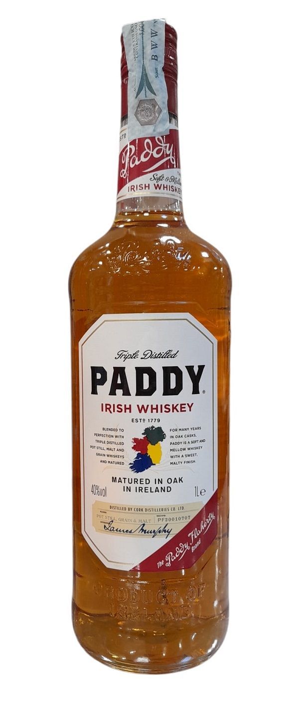 Paddy Old Irish Whisky 70cl 40% Paddy Old Irish Whisky 70cl 40%